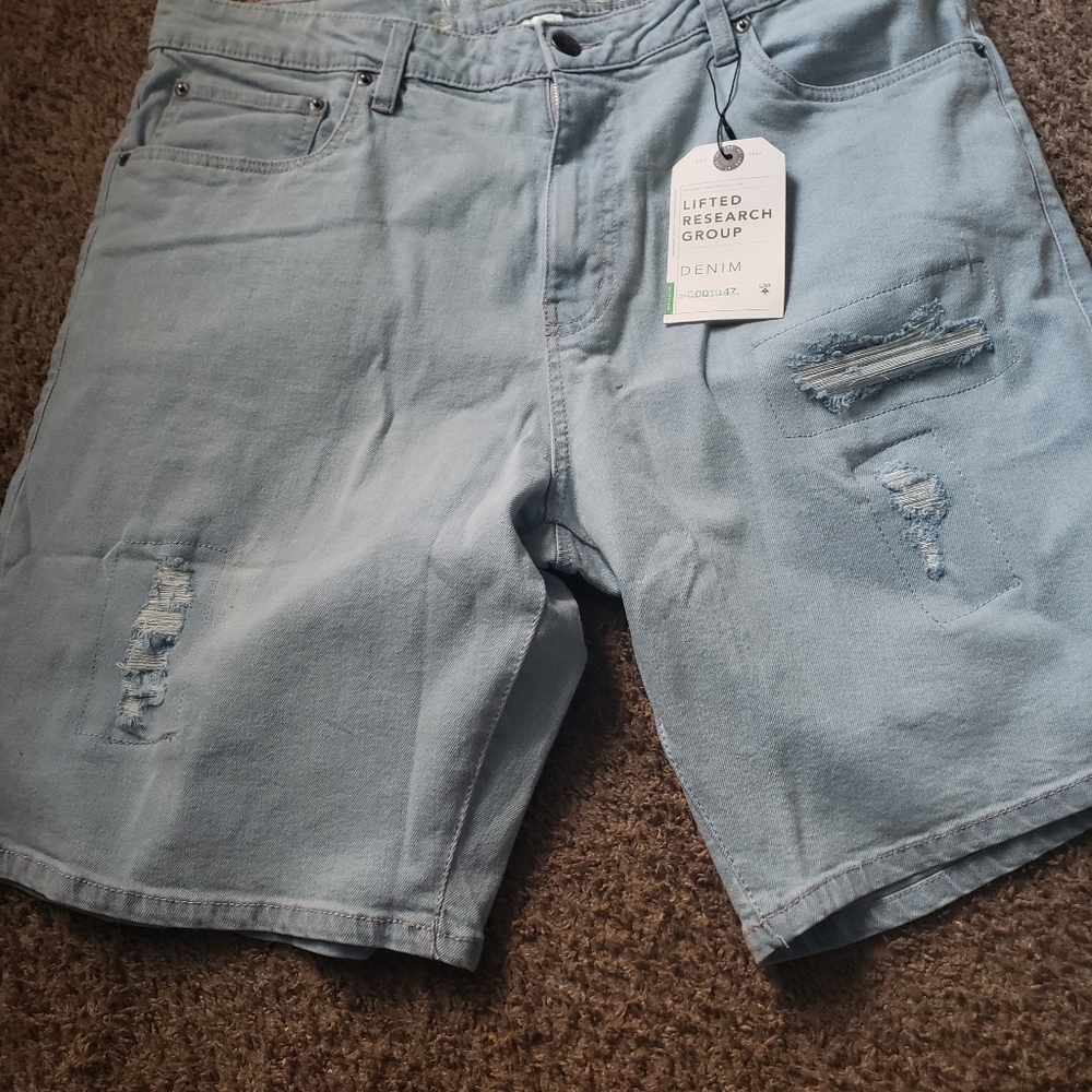 LRG Ripped  Jeans Shorts - Picture 3 of 3
